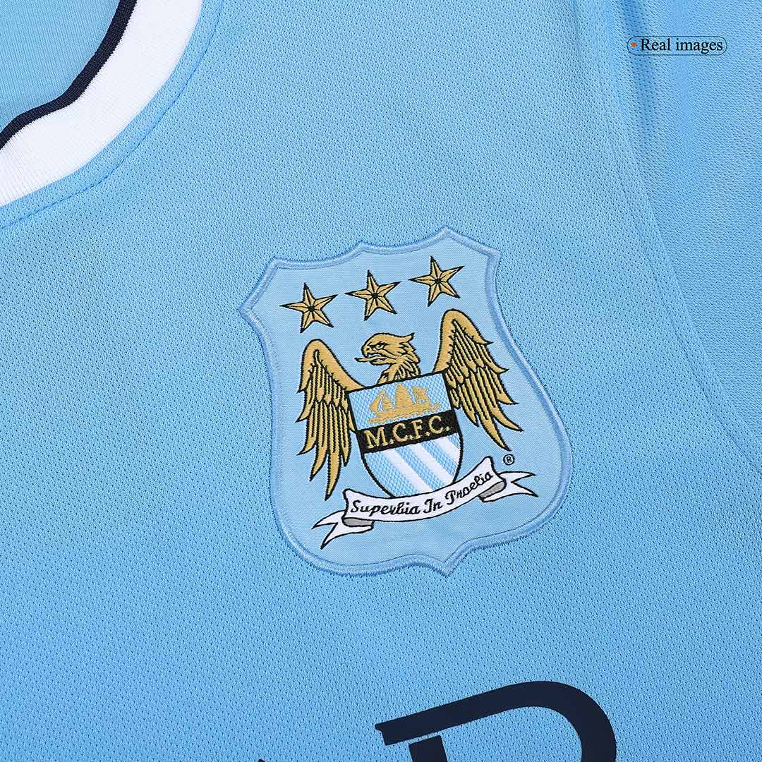 Retro Manchester City Domicile Maillot 2013/14