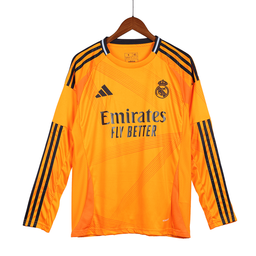 Real Madrid Extérieur Maillot Manches Longues 2024/25