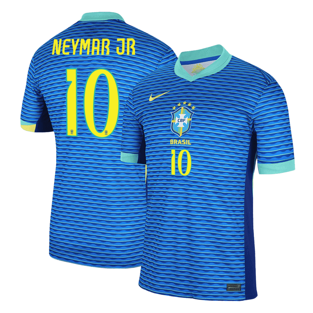 NEYMAR JR #10 Brésil Extérieur Maillot 2024