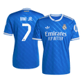 VINI JR. #7 Real Madrid Third Maillot 2025/26 Bleu