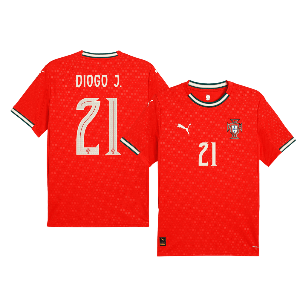 DIOGO J. #21 Portugal Domicile Maillot 2025