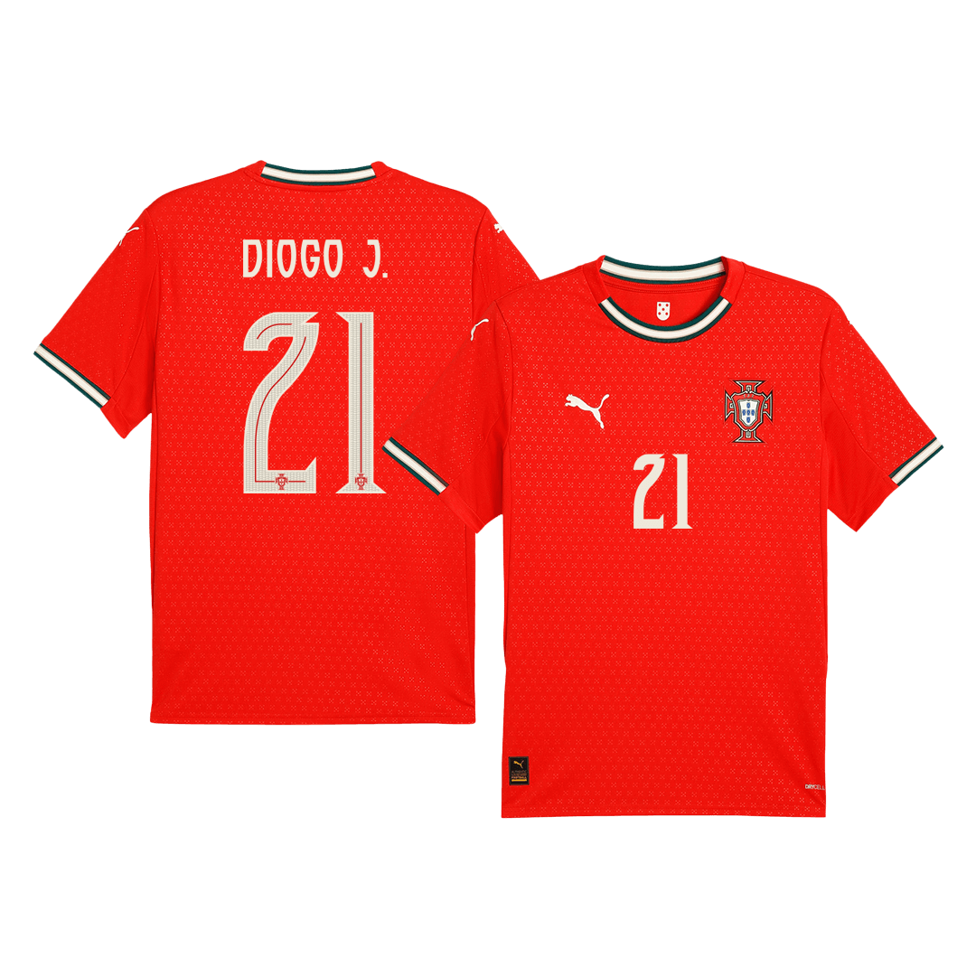 DIOGO J. #21 Portugal Domicile Maillot 2025