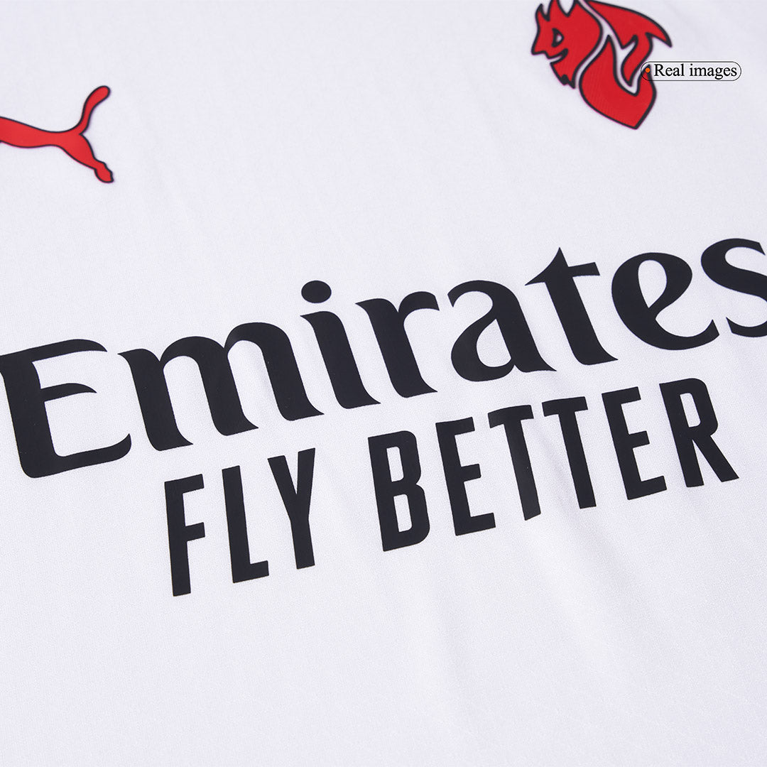 FOFANA #19 AC Milan Extérieur Maillot 2025/26 Blanc Authentique