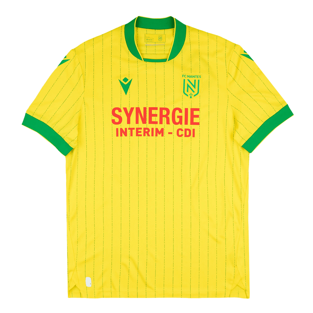 FC Nantes Domicile Maillot 2025/26 Jaune