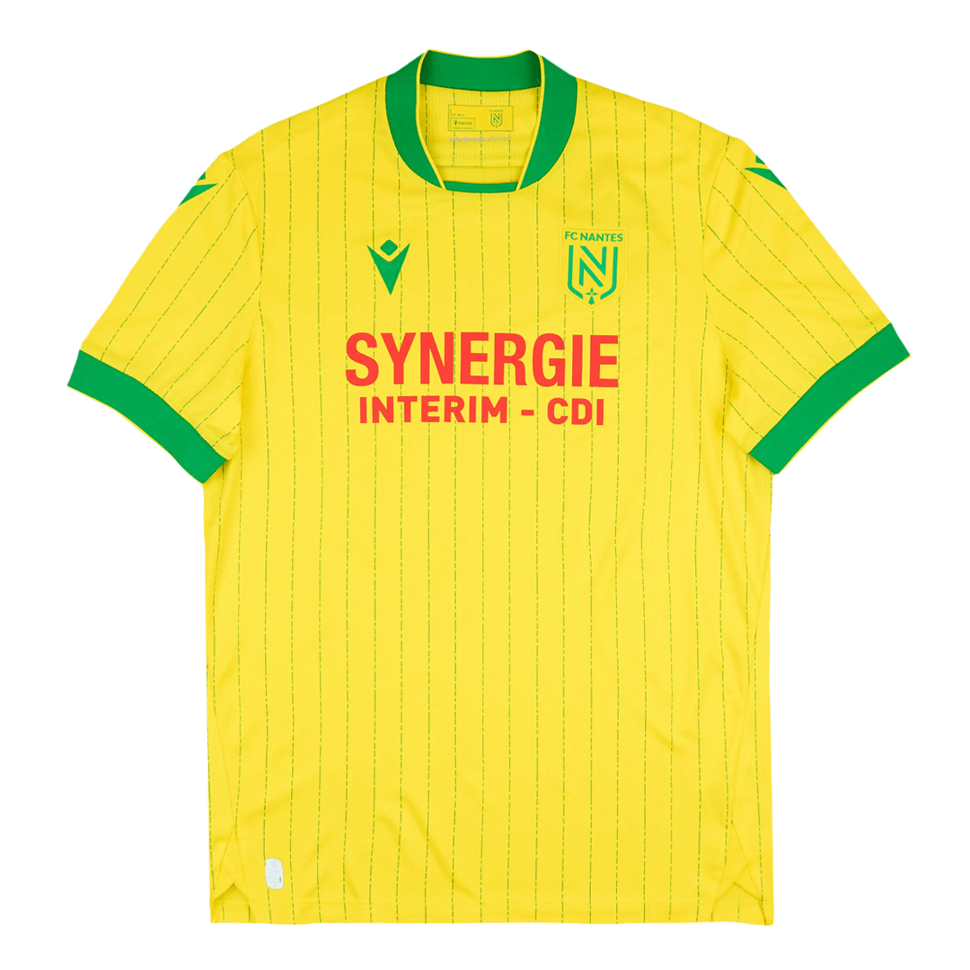 FC Nantes Domicile Maillot 2025/26 Jaune