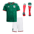 Mexique Domicile Maillot Kit 2025/26 Enfant Vert