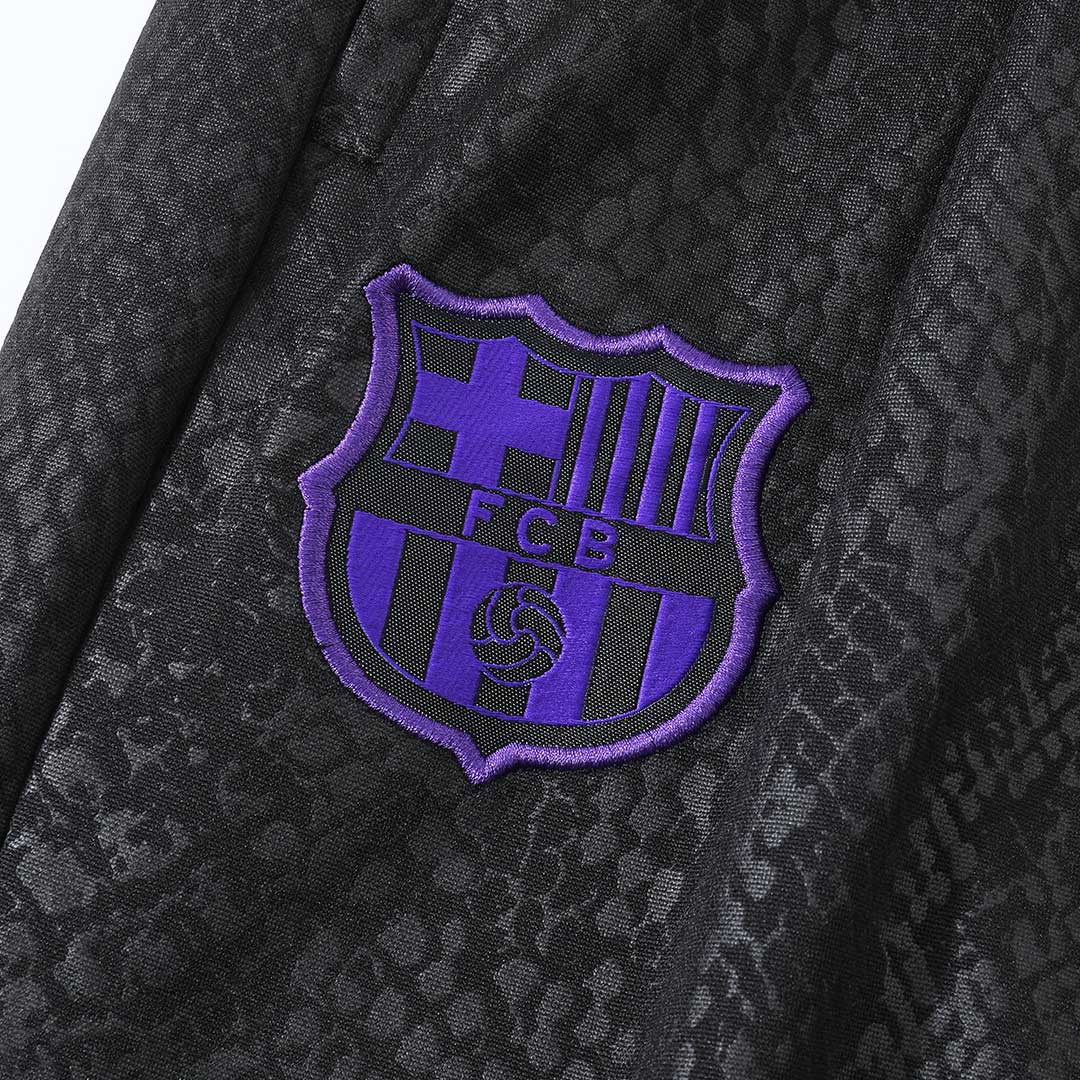 Barcelone Sweatshirt Kit 2025/26 Enfant Noir