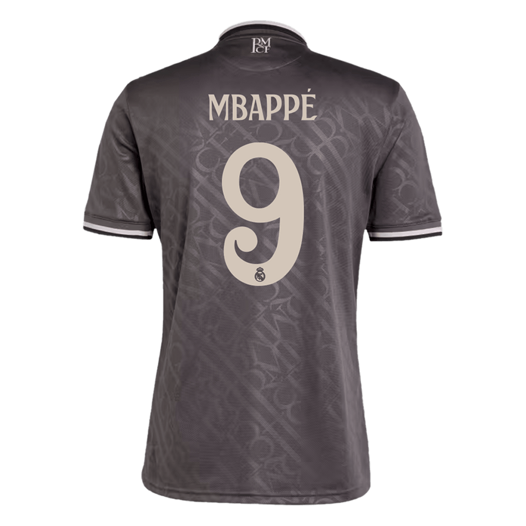 MBAPPÉ #9 Real Madrid Third Maillot 2024/25 - Super
