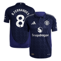 B.FERNANDES #8 Manchester United Extérieur Maillot 2024/25 Authentique