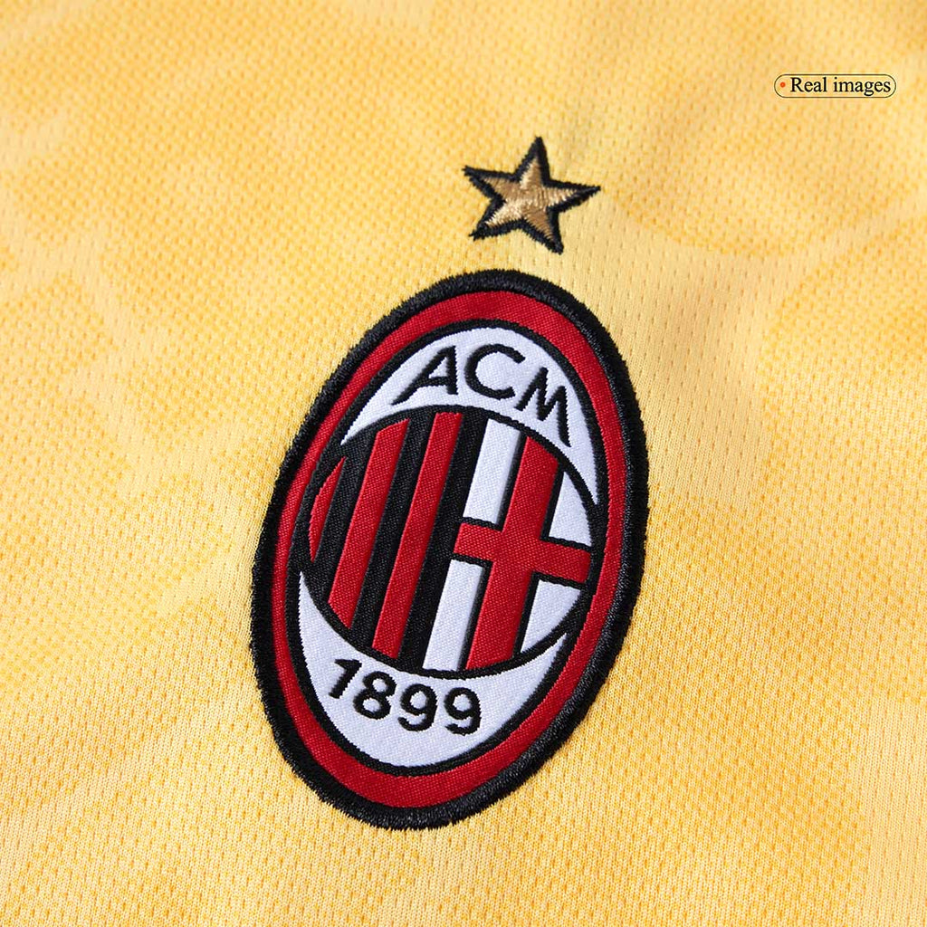 FOFANA #19 AC Milan Third Maillot 2025/26 Jaune