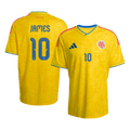 JAMES #10 Colombie Domicile Maillot Coupe du Monde 2026 Jaune