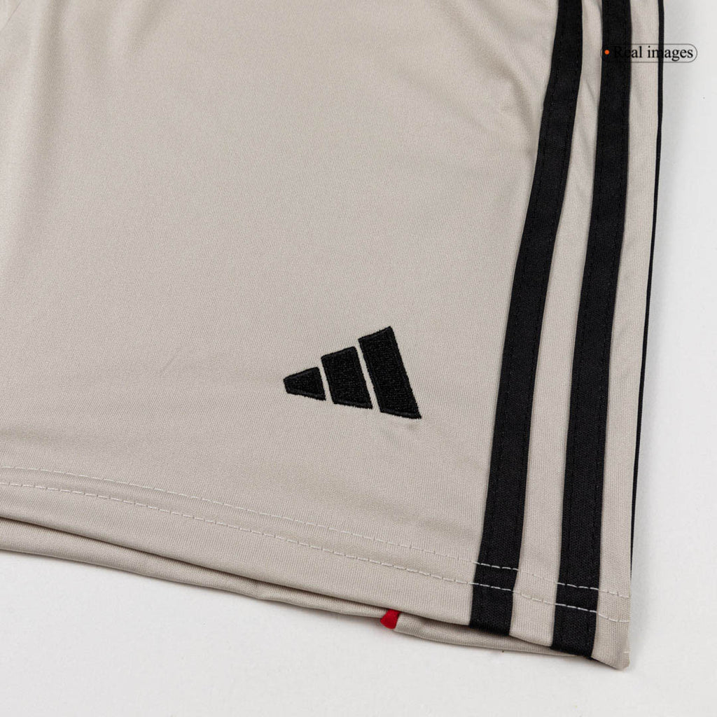 Lisbonne Extérieur Maillot Kit 2025/26 Junior Beige