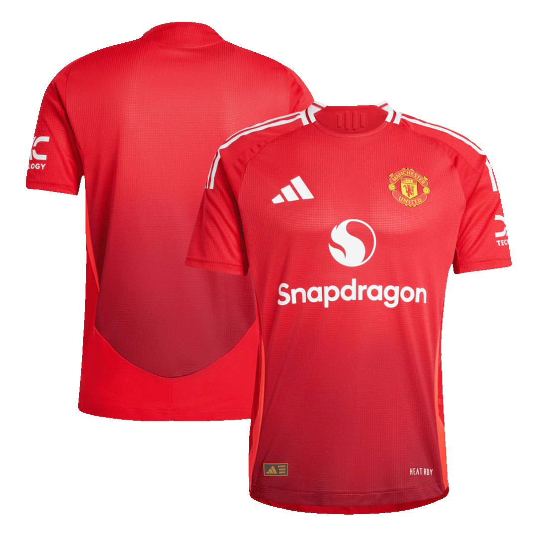 Manchester United Domicile Maillot 2024/25 Authentique