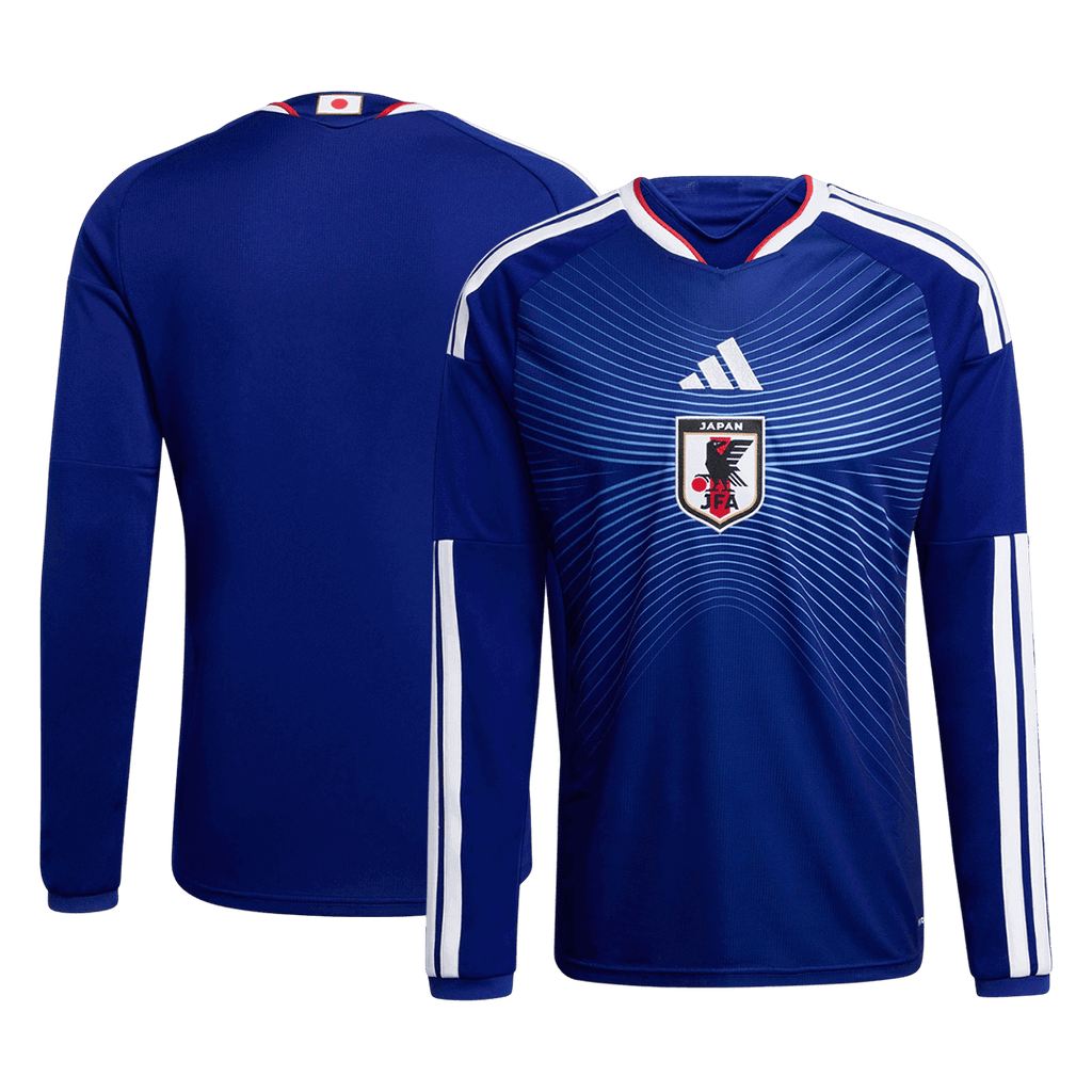 Japon Domicile Maillot Manches Longues - Coupe du Monde 2026 Bleu marine