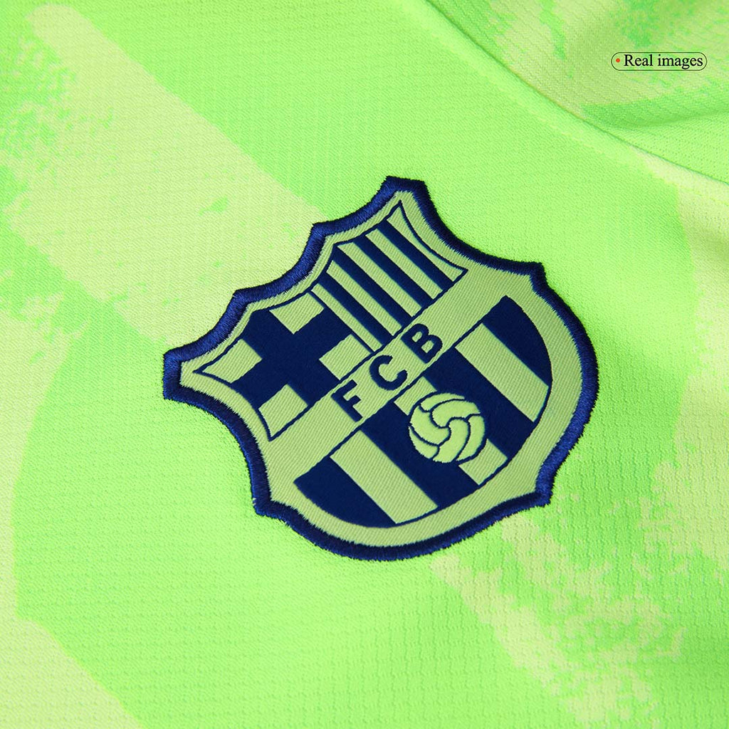 Barcelone Third Maillot 2024/25 Spotify Logo Without Text - Super
