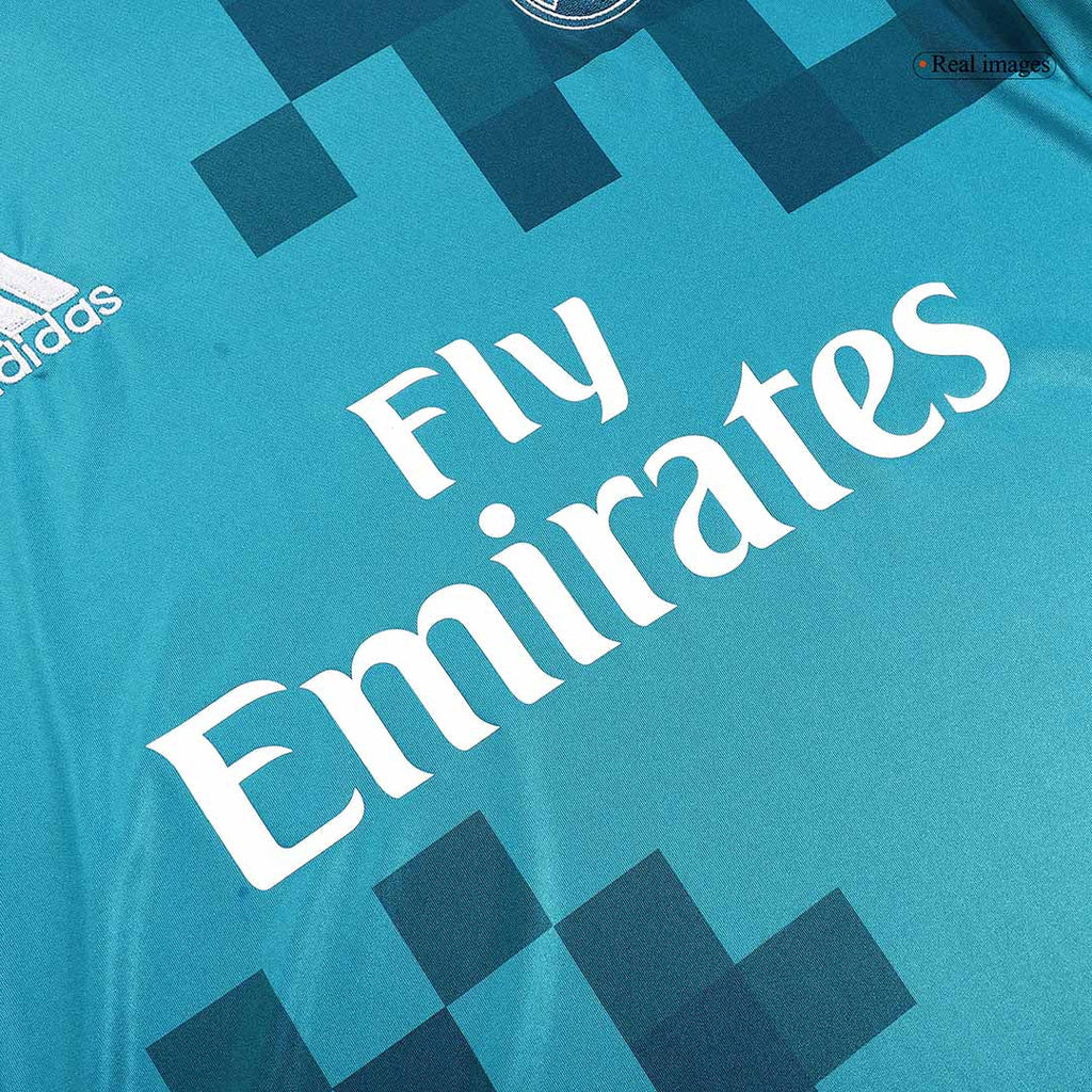Retro Real Madrid Third Maillot Manches Longues 2017/18