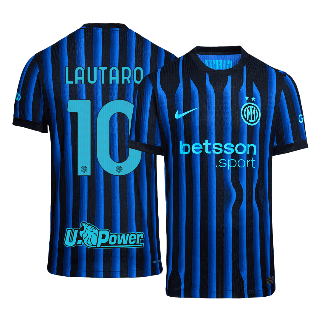 LAUTARO #10 Inter Milan Domicile Maillot 2025/26 Authentique