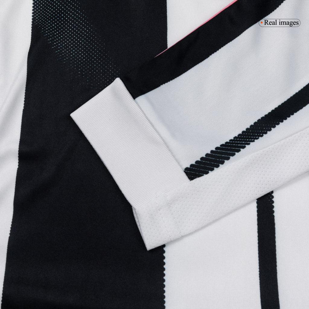 Juventus Domicile Maillot Manches Longues 2025/26 Noir&Blanc