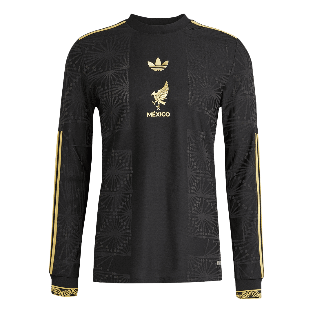 Maillot de Foot Mexique Third Maillot Manches Longues 2025 Authentique - Gold Cup