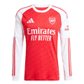 Arsenal Domicile Maillot Manches Longues 2025/26 Grande Taille