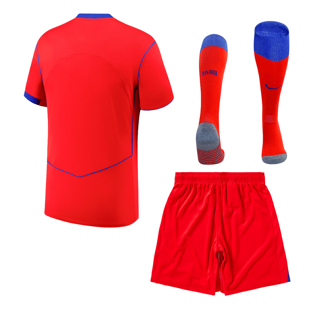 Les Paris Third Maillot Kit 2025/26 Rouge