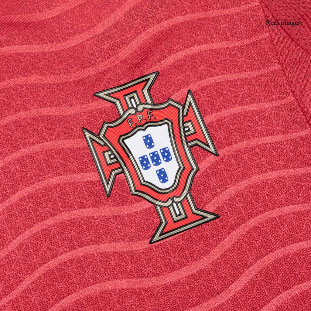 RONALDO #7 Portugal Domicile Maillot - Coupe du Monde 2026 Rouge Joueur