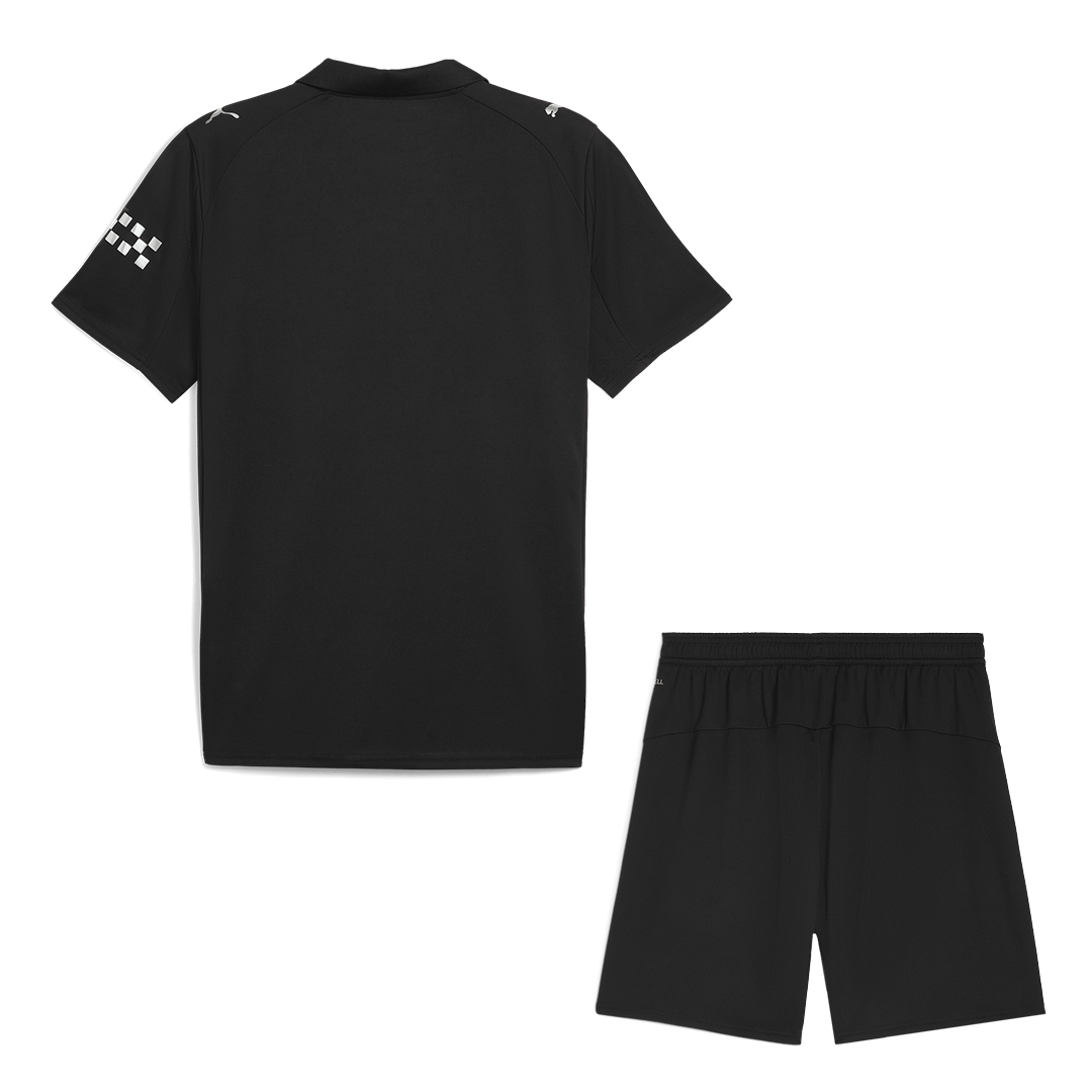 Manchester City Extérieur Maillot Kit 2025/26 Noir