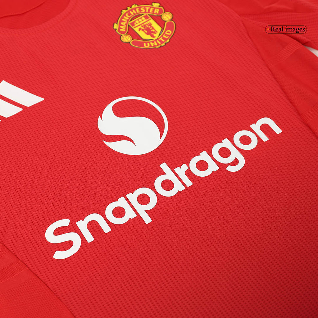 Manchester United Domicile Maillot 2024/25 Authentique