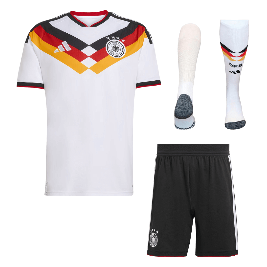 Allemagne Domicile Maillot Kit - Coupe du Monde 2026 Blanc