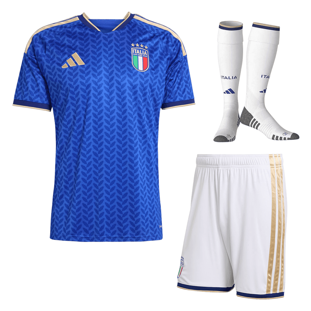 Italie Domicile Maillot Kit - Coupe du Monde 2026 Bleu