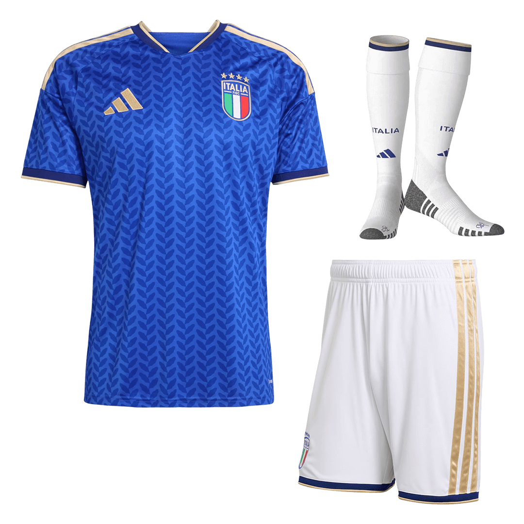 Italie Domicile Maillot Kit - Coupe du Monde 2026 Bleu