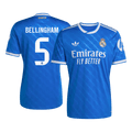 BELLINGHAM #5 Real Madrid Third Maillot 2025/26 Bleu