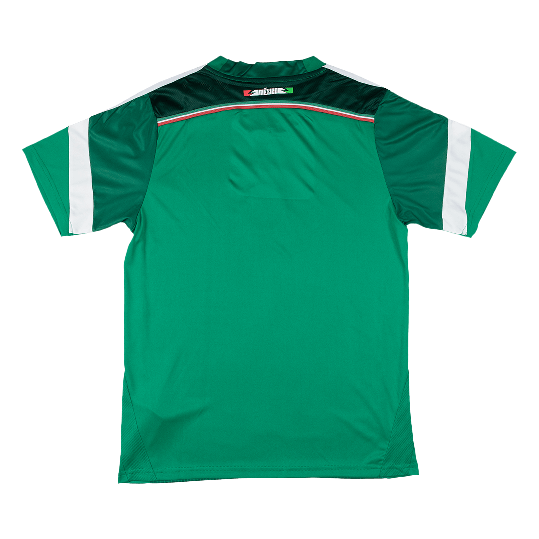 Retro Mexique Domicile Maillot 2014 Vert
