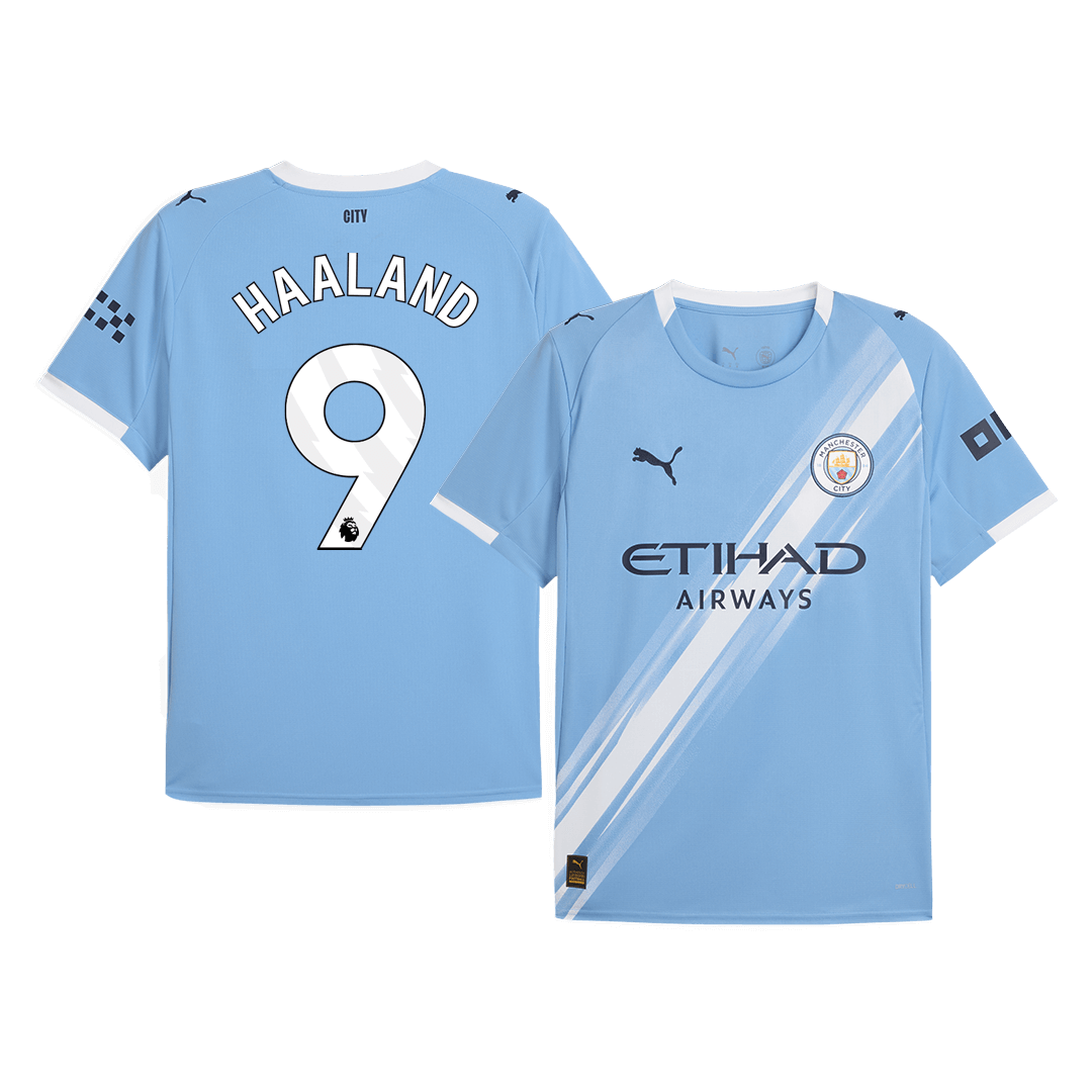 HAALAND #9 Manchester City Domicile Maillot 2025/26