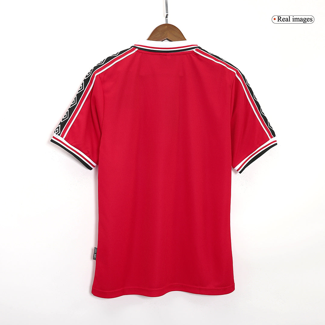 Retro Manchester United Domicile Maillot 98/00