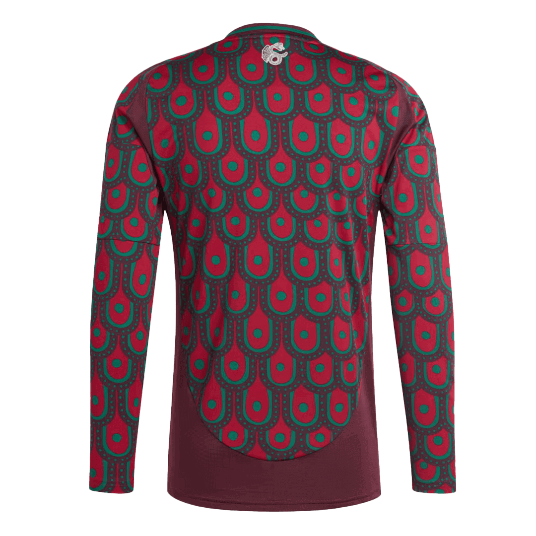 Mexique Domicile Maillot Manches Longues 2024 Grande Taille