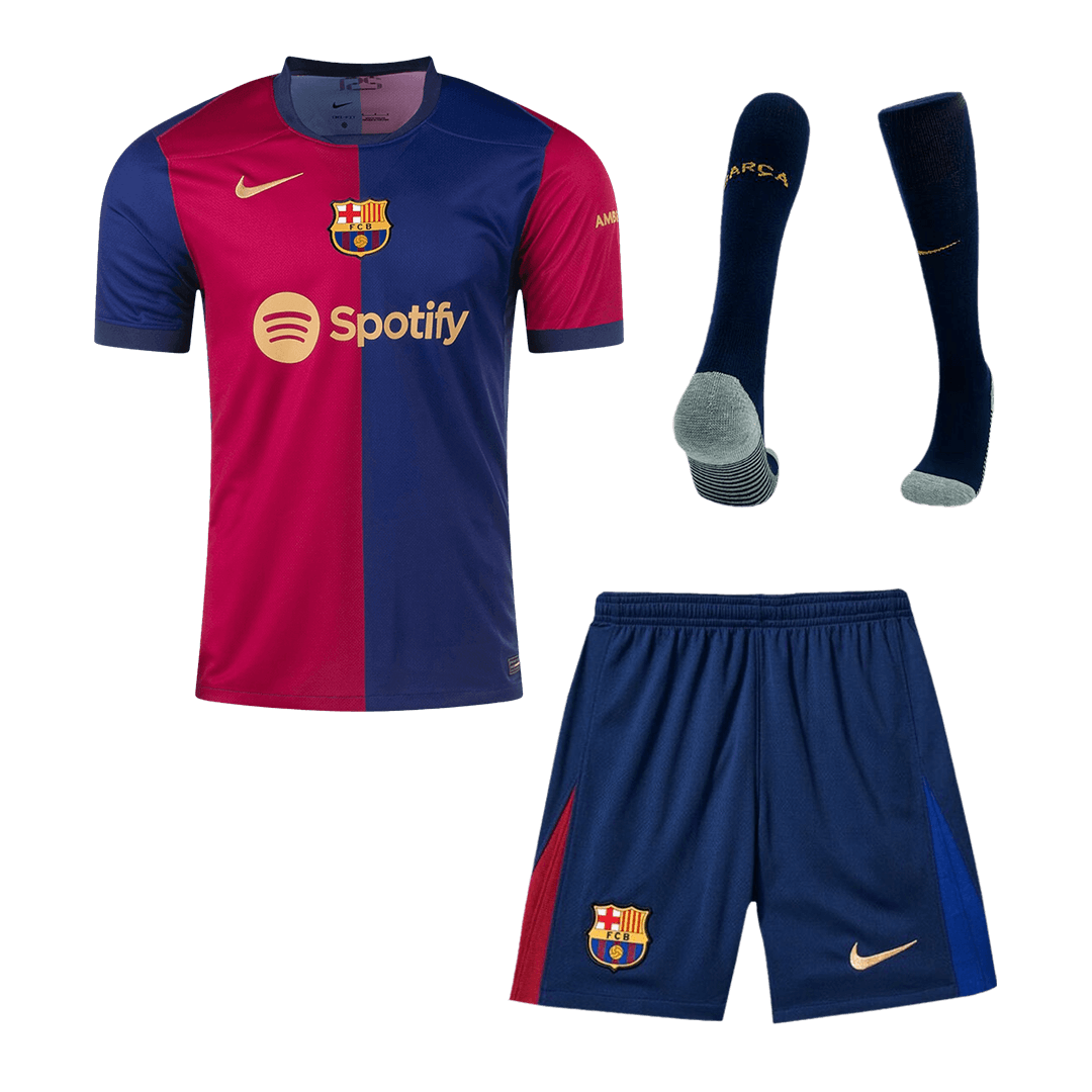Barcelone Domicile Maillot Kit 2024/25