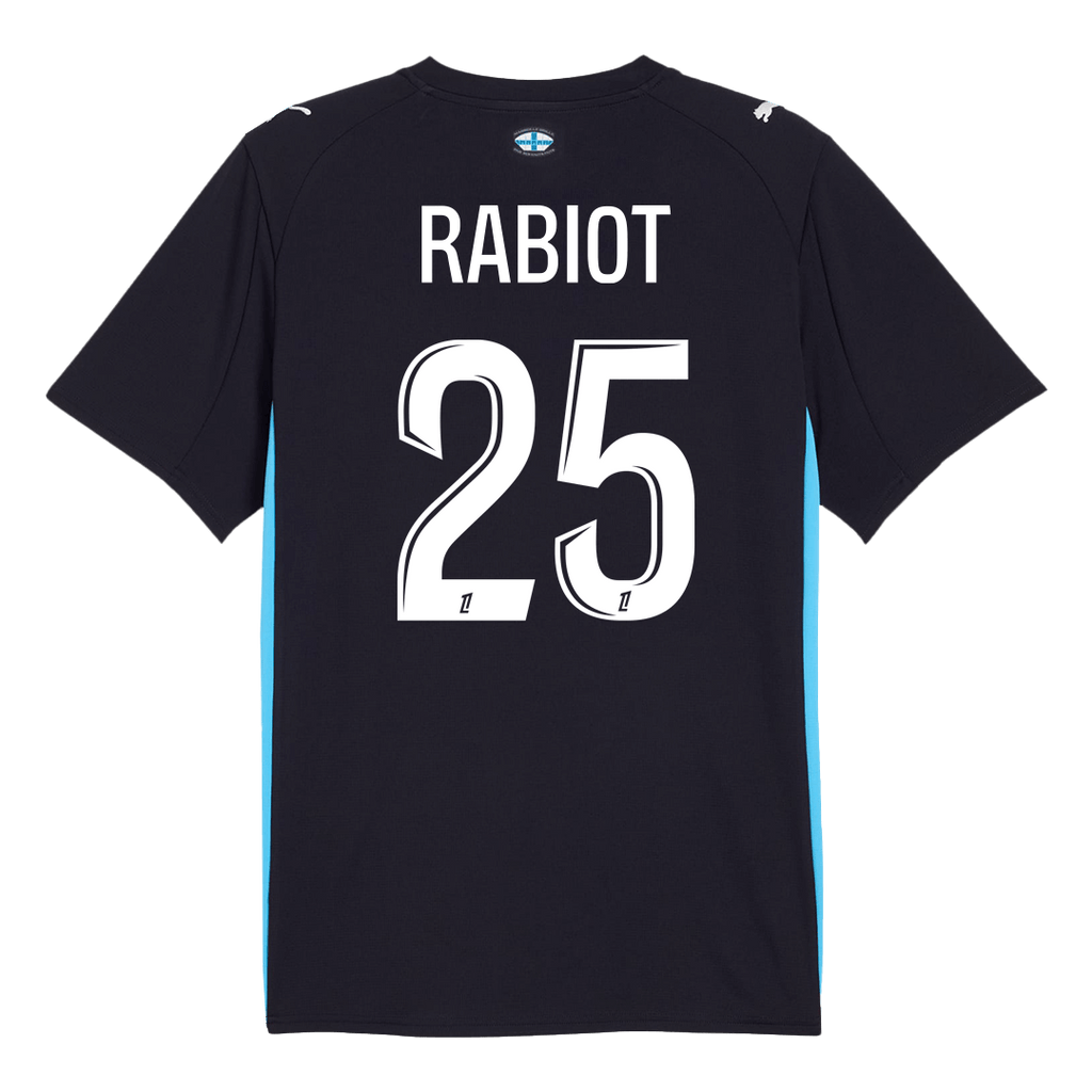 RABIOT #25 Olympique de Marseille Extérieur Maillot 2025/26 Bleu marine