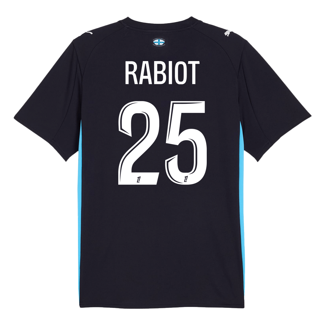 RABIOT #25 Olympique de Marseille Extérieur Maillot 2025/26 Bleu marine