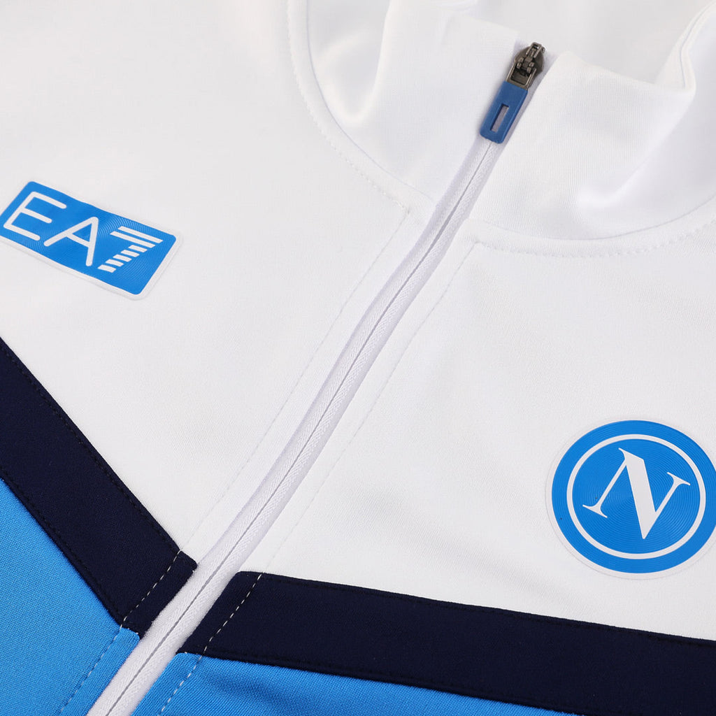 Naples Veste de Football Kit 2025/26 Blanc