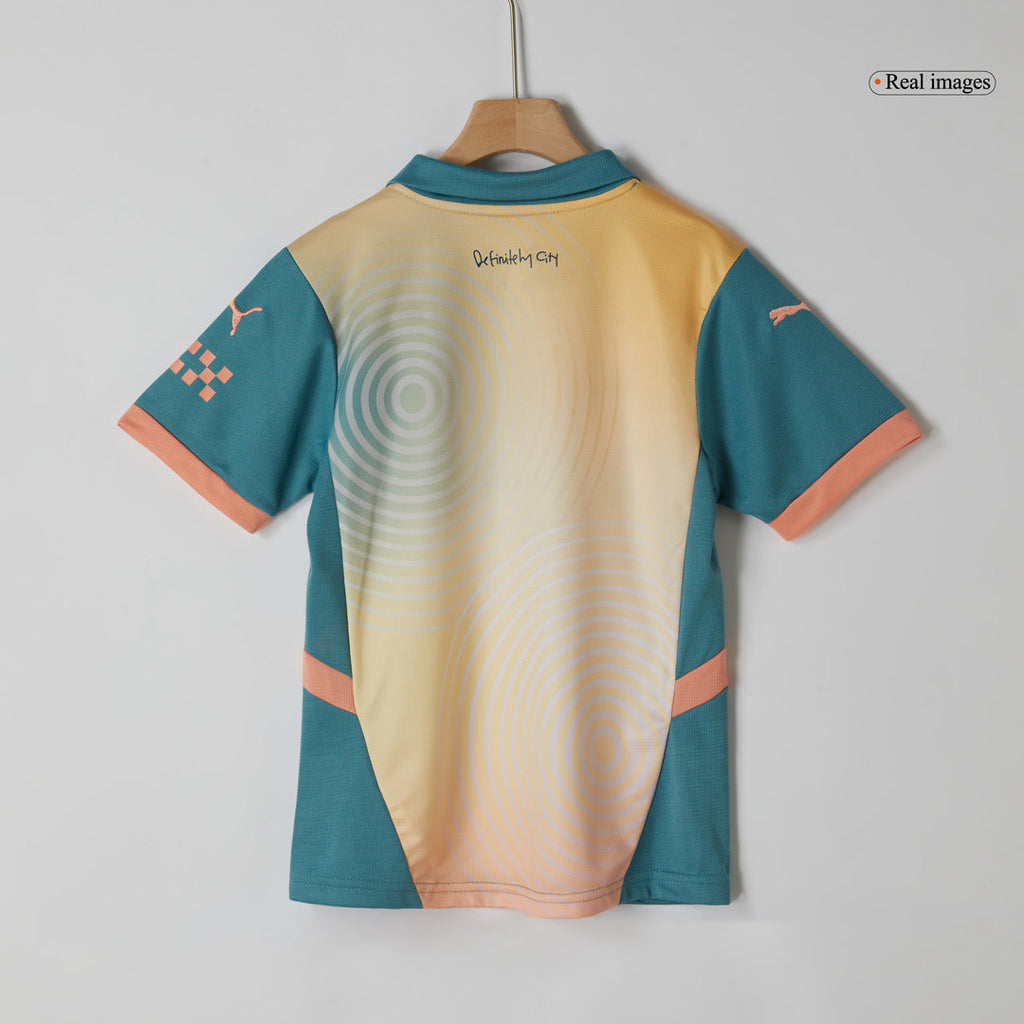 Manchester City Fourth Maillot Kit 2024/25 - Definitely City (UCL) Junior