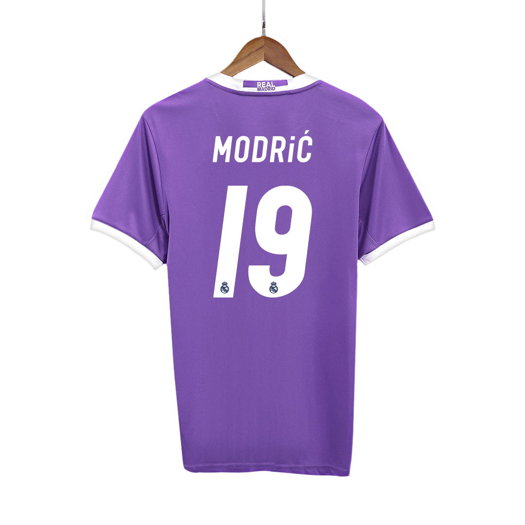 MODRIĆ #19 Retro Real Madrid Extérieur Maillot 2016/17