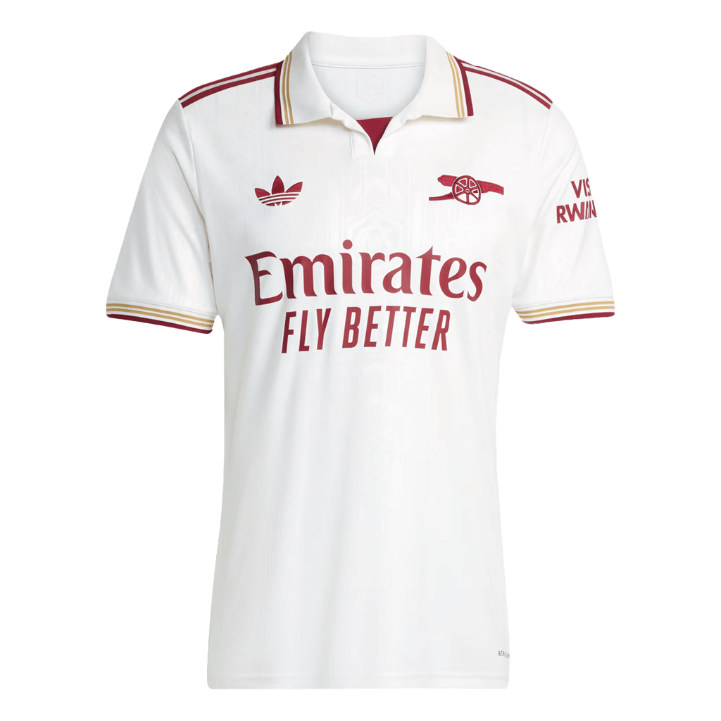 HAVERTZ #29 Arsenal Third Maillot 2025/26 Blanc