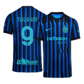 THURAM #9 Inter Milan Domicile Maillot 2025/26 Blue&Black Authentique