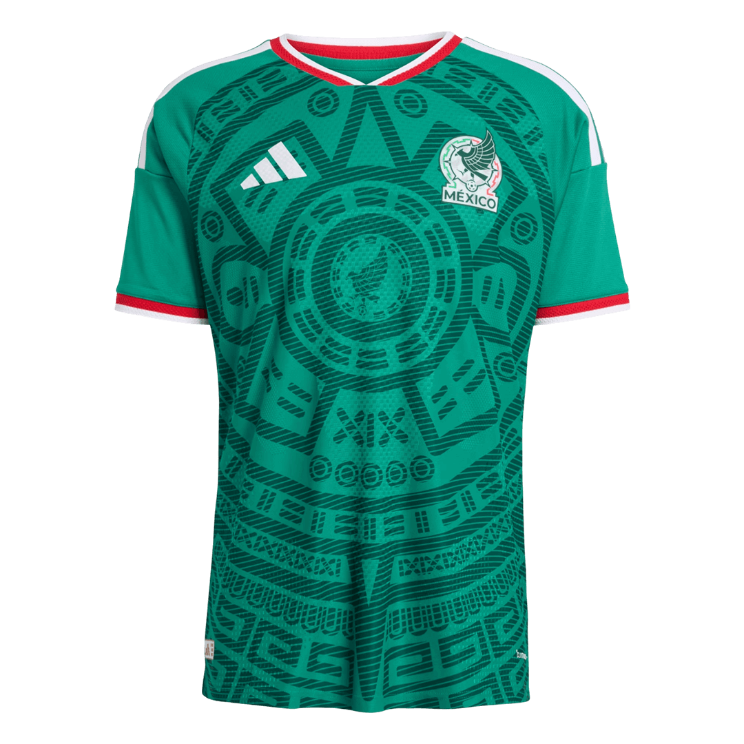 Mexique Domicile Maillot Coupe du Monde 2026 Vert Joueur