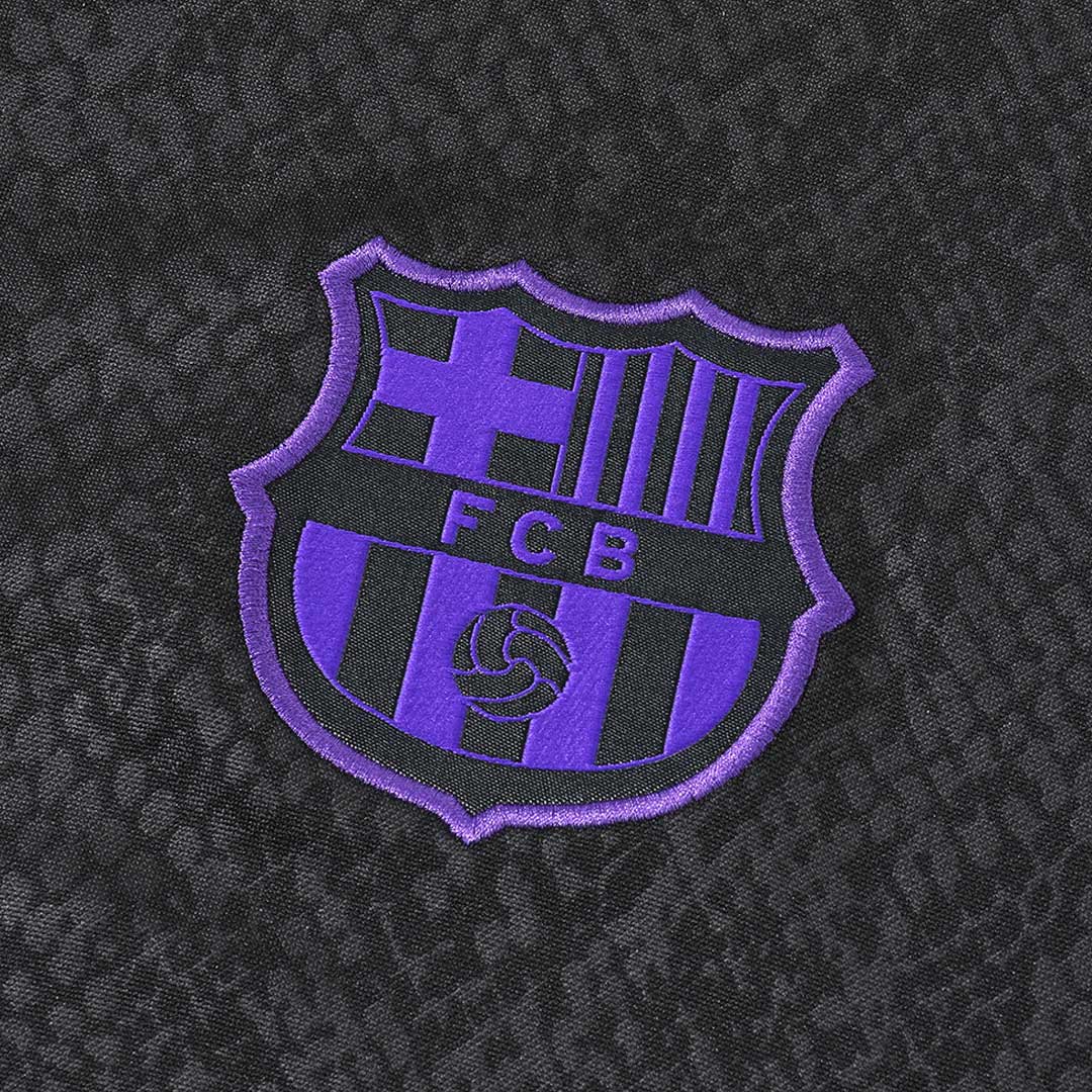 Barcelone Sweatshirt Kit 2025/26 Enfant Noir