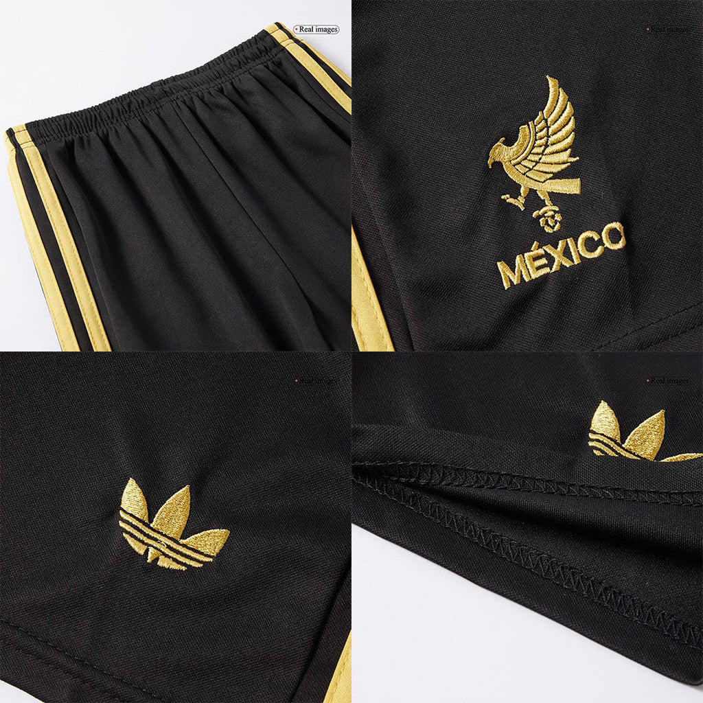 Mexique Third Away Maillot Kit 2025 Enfant- Gold Cup