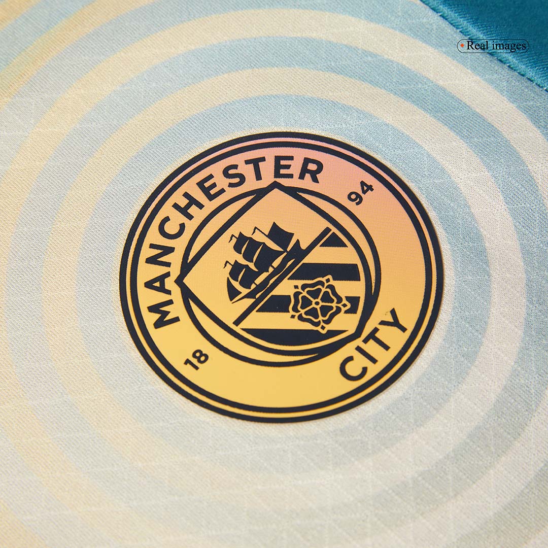 HAALAND #9 Manchester City Fourth Maillot 2024/25 Authentique - Definitely City (UCL)