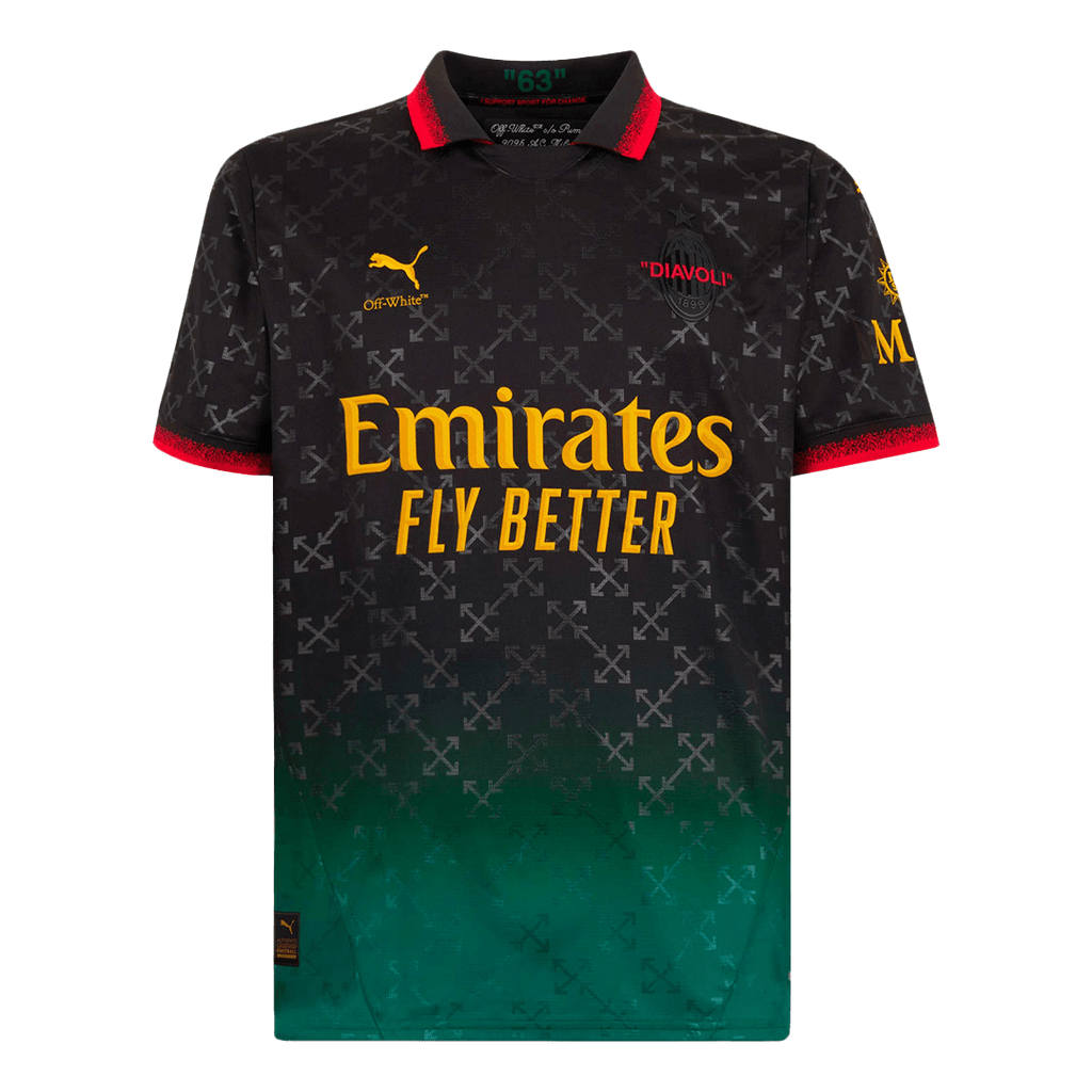 Milan AC Fourth Maillot 2024/25 Grande Taille