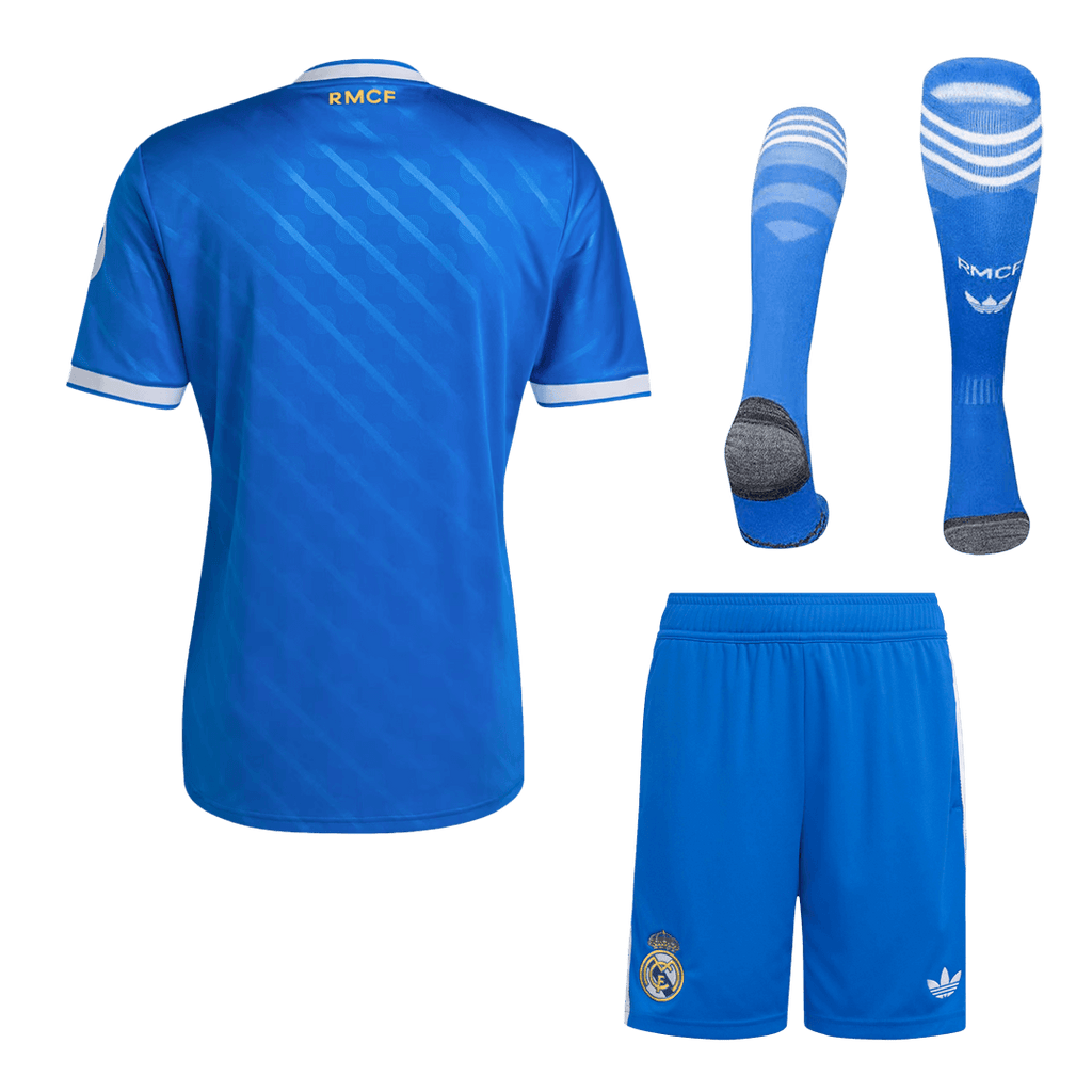 Real Madrid Third Maillot Kit 2025/26 Bleu